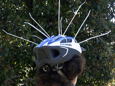 swooping helmet